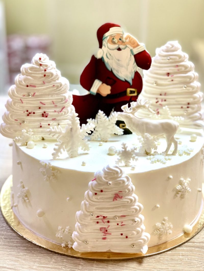 Торт «Санта Клаус»