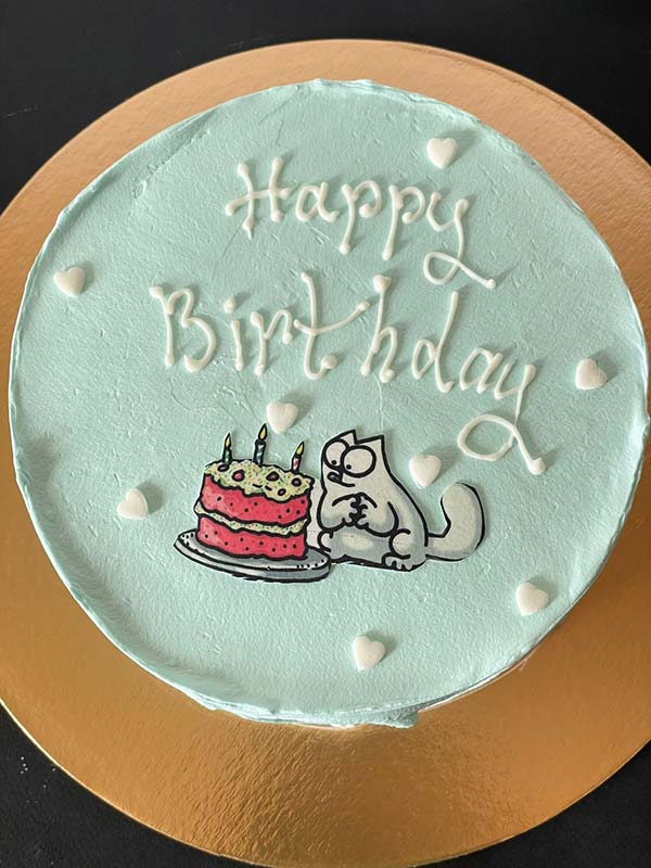Торт Happy birthday