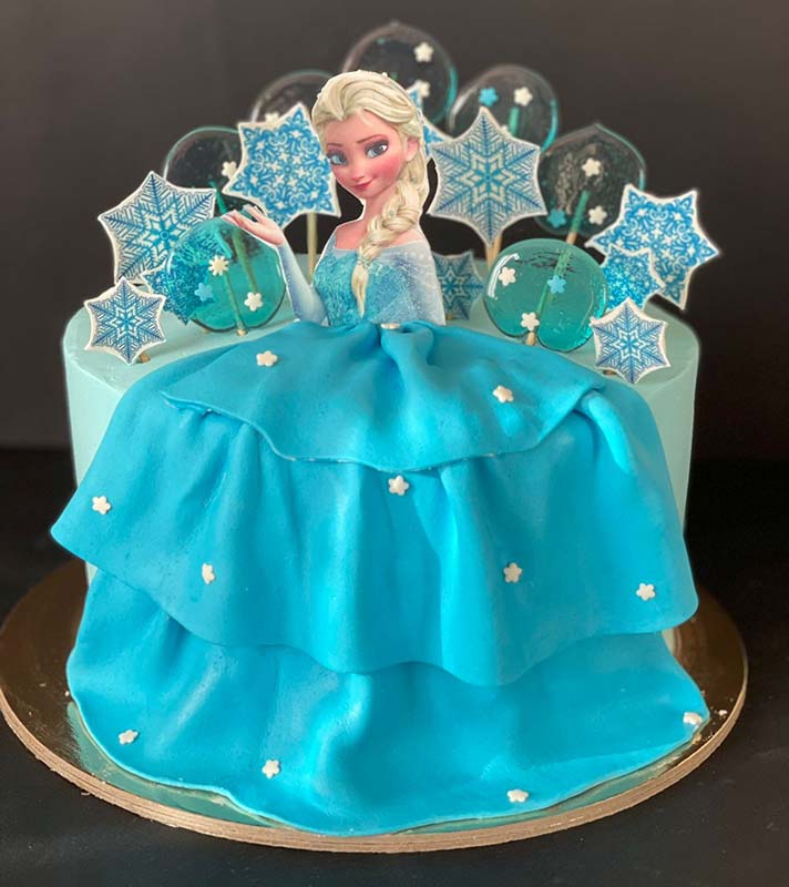 Торт Холодная принцесса